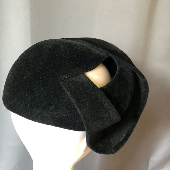 Vintage Filene's Black Hat Awesome Shape - Picture 3 of 10
